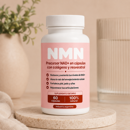 Antiage NMN | Precursor del NAD+ con colágeno y trans-resveratrol